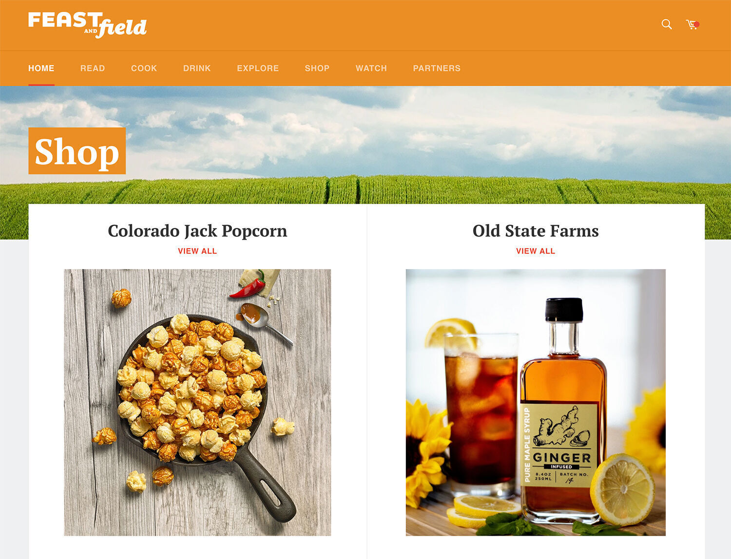 Feast and Field Shop